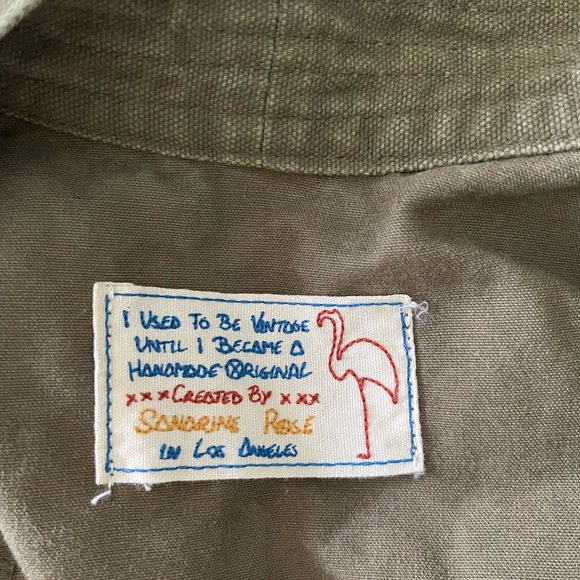 Women’s Vintage Camo Jacket/Kimono - Picture 5 of 5